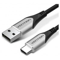 CABLE USB-A A USB-C M-M 0.5 M GRIS VENTION