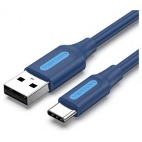 CABLE USB-A A USB-C 1 M AZUL VENTION