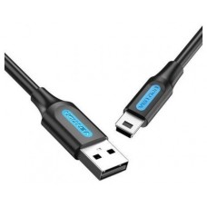 CABLE USB 2.0 MINI USB/M A USB/M 0.5 M NEGRO VENTION