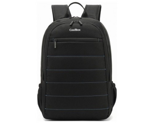 Coolbox Mochila Portatil 15.6" Negro - Impermeable