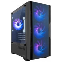 CAJA SOBREMESA MICROATX GM220 MPFUSION NEGRO COOLBOX
