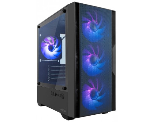 CAJA SOBREMESA MICROATX GM220 MPFUSION NEGRO COOLBOX