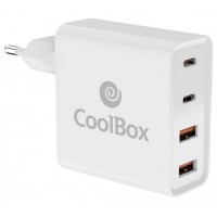 COOLBOX CARGADOR USB QC3.0 + PD100W