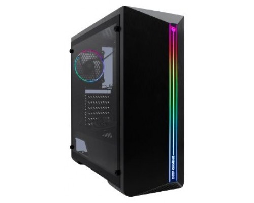 CAJA SEMITORRE ATX A200 FA/650W NEGRO RGB DEEPGAMING