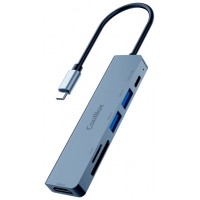 MINI DOCK C61 USB-C (2xUSB3.2/HDMI 4K/USB-C PD/1SD-MICROSD) COOLBOX