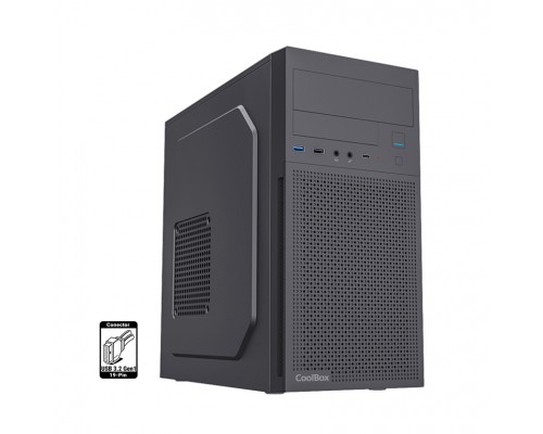 Coolbox CAJA MATX M680 USB-C 3.2 GEN1 FTE 500W-IA7 Coolbox CAJA MATX M680 USB-C 3.2 GEN1 FTE 500W