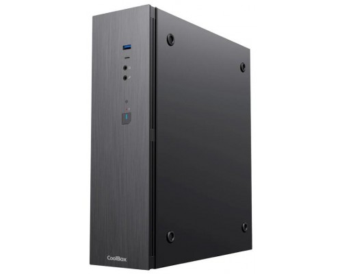 CAJA MICROATX T370 SLIM FA/500GR NEGRO COOLBOX