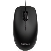 CoolBox Ratón U01 USB 1600DPI Negro-1IA CoolBox Ratón U01 USB 1600DPI Negro