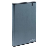 CAJA EXTERNA HDD/SSD 2.5"" SLIM USB3.0 GRIS COOLBOX