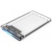 CoolBox Caja HDD 2.5" SCT-2533 USB3.0 Transparente