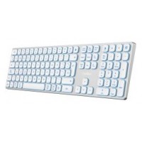 Coolbox Teclado Inal.Retroil. MOONLIGHT B431 Blanc-14IA Coolbox Teclado Inal.Retroil. MOONLIGHT B431 Blanc