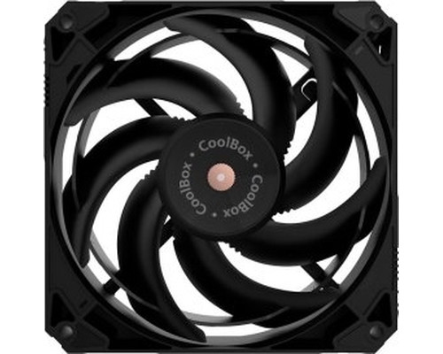 VENTILADOR AUXILIAR 120MM V12 NEGRO COOLBOX-AA1 VENTILADOR AUXILIAR 120MM V12 NEGRO COOLBOX