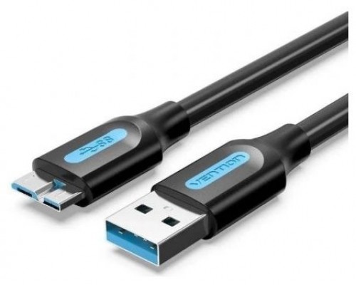 CABLE USB 3.0 A MICRO USB 0.25 M NEGRO VENTION