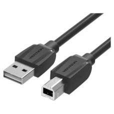 CABLE USB 2.0 IMPRESORA TIPO USB A/M-B/M 0.5 M NEGRO VENTION