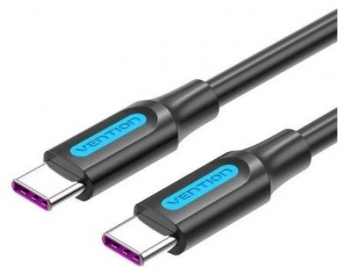 CABLE USB-C A USB-C 0.50 M NEGRO VENTION