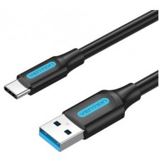 CABLE USB-A 3.0 A USB-C 0.5 M NEGRO VENTION