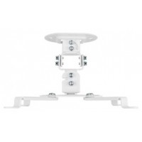 SOPORTE AISENS UNIVERSAL TECHO GIRATORIO INCLINABLE PROYECTOR BLANCO