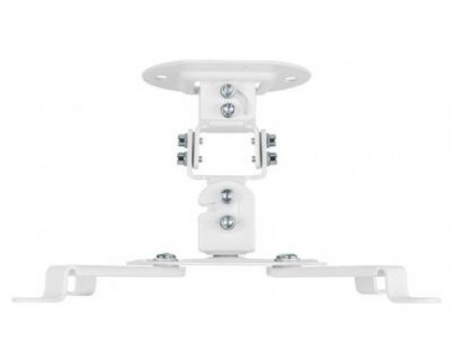 SOPORTE AISENS UNIVERSAL TECHO GIRATORIO INCLINABLE PROYECTOR BLANCO