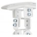 SOPORTE AISENS UNIVERSAL TECHO GIRATORIO INCLINABLE PROYECTOR BLANCO