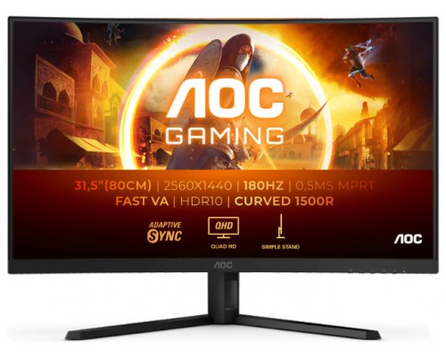 MONITOR GAMING AOC CURVO CQ32G4VE 180Hz