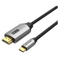 CONVERSOR USB-C A HDMI/M 4K 1 M NEGRO VENTION