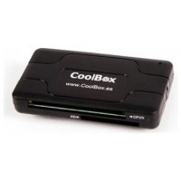 LECTOR TARJETAS EXTERNO  Usb COOLBOX SD, MMC, Micro SD negro