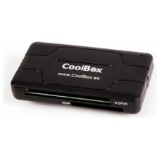 LECTOR TARJETAS EXTERNO  Usb COOLBOX SD, MMC, Micro SD negro