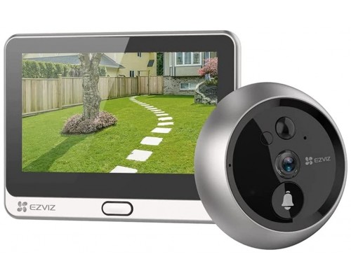 WIRE-FREE PEEPHOLE DOORBELL ORO DP2C EZVIZ