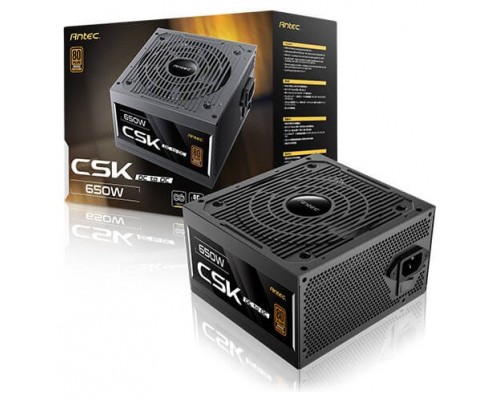 FUENTE ALIM. 650W 80+ BRONZE CSK DC NEGRO ANTEC