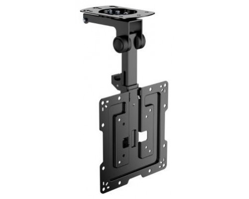 SOPORTE DE TECHO AISENS GIRATORIO PLEGABLE PARA MONITORTV 20KG DE 19-43 NEGRO