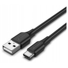 CABLE USB 2.0 TIPO USB-C A USB-A 1 M NEGRO VENTION