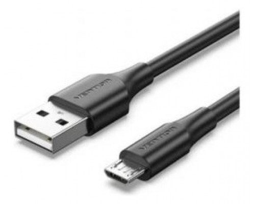 CABLE USB 2.0 A MICRO USB 0.25 M NEGRO VENTION