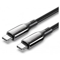 CABLE 2.0 USB-C A USB-C 100W 1.2 M NEGRO VENTION