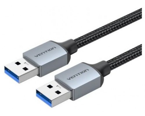 CABLE USB-A 3.0 A USB-A M-M 1 M NEGRO VENTION