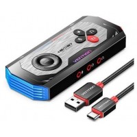 TARJETA SONIDO GAMING CON AMPLIFICADOR USB-C/M A 3xJACK3.5/H VENTION