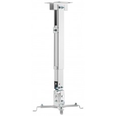 AISENS SOPORTE UNIV INCLINABLE EXTENSIBLE D TECHO PARED PROYECTOR 20KG BLANCO