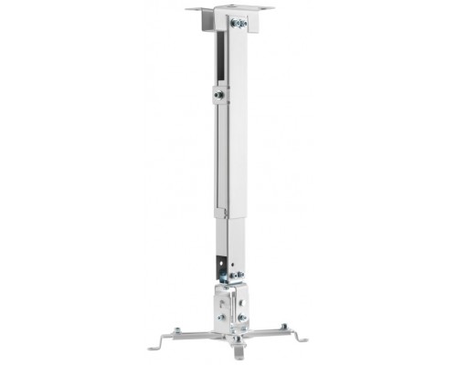 AISENS SOPORTE UNIV INCLINABLE EXTENSIBLE D TECHO PARED PROYECTOR 20KG BLANCO