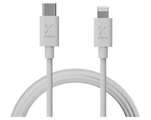 CABLE GO2 USB-C A LIGHTNING 1M BLANCO XTORM
