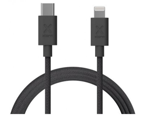 CABLE GO2 USB-C A LIGHTNING 1M NEGRO XTORM