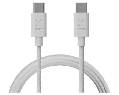 CABLE GO2 USB-C A USB-C PD 100W 1M BLANCO XTORM