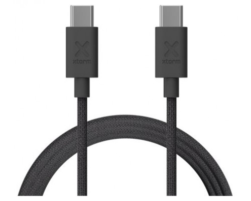 CABLE GO2 USB-C A USB-C PD 100W 1M NEGRO XTORM