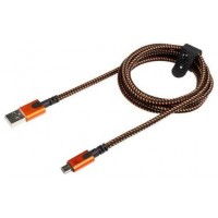 CABLE USB-A A MICROUSB 1.5M NEGRO/NARANJA XTORM