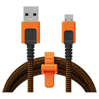 CABLE XTREME USB-A A MICRO USB 1.5M NEGRO/NARANJA XTORM