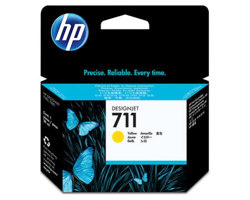 TINTA HP 711 AMARILLO