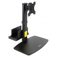 SOPORTE TOOQ MESA PANT.GIRA INCLI+MINI CPU,17-27""?, NEGRO