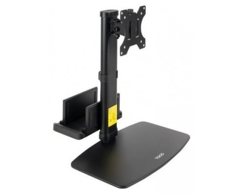 SOPORTE TOOQ MESA PANT.GIRA INCLI+MINI CPU,17-27""?, NEGRO