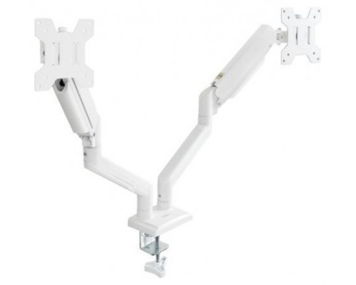 SOPORTE MESA 2 MONITORES 13""-34"" BLANCO TOOQ