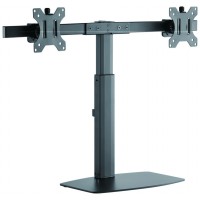 SOPORTE MESA 2 MONITORES 17""-27"" NEGRO TOOQ