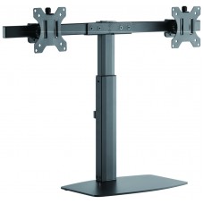 SOPORTE MESA 2 MONITORES 17""-27"" NEGRO TOOQ