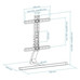 TooQ DB3265F-B Soporte de mesa para mon/TV 32"-65"-IA10 TooQ DB3265F-B Soporte de mesa para mon/TV 32"-65"